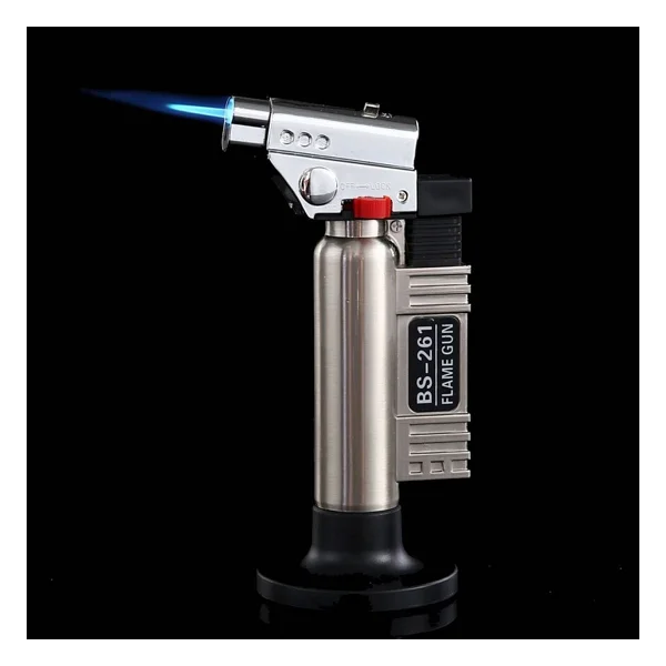 Bs-261 Bütan Gaz Torch Pürmüz Mavi Alev Çakmak - Görsel 5