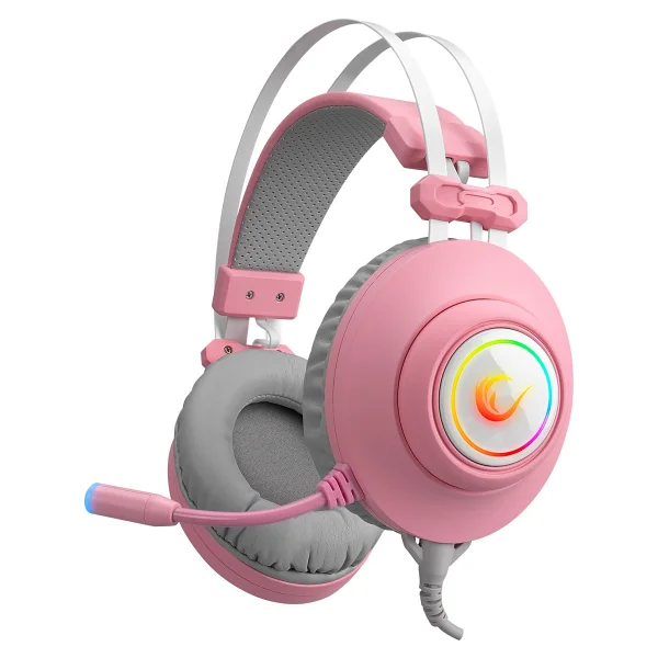 Rampage Pulsar Rm-K1 Siyah RGB 7.1 USB Kablolu Kulak Üstü Oyuncu Kulaklığı - Görsel 7
