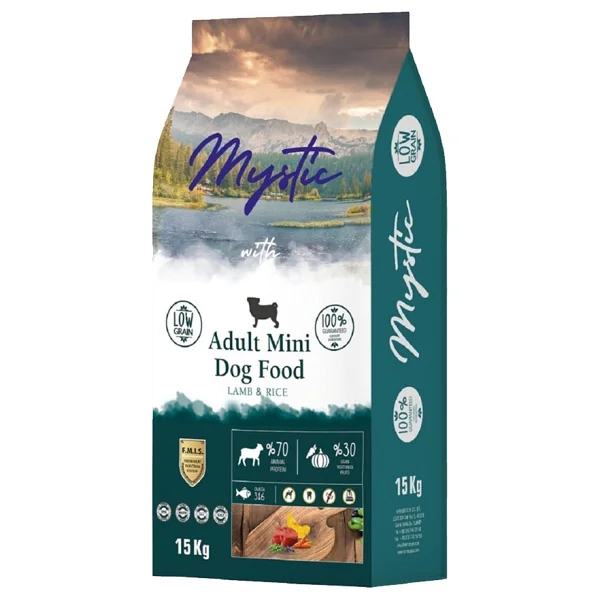 Mystic Az Tahıllı Kuzu Etli 15 Kg Küçük Irk Yetişkin Köpek Maması - Görsel 2