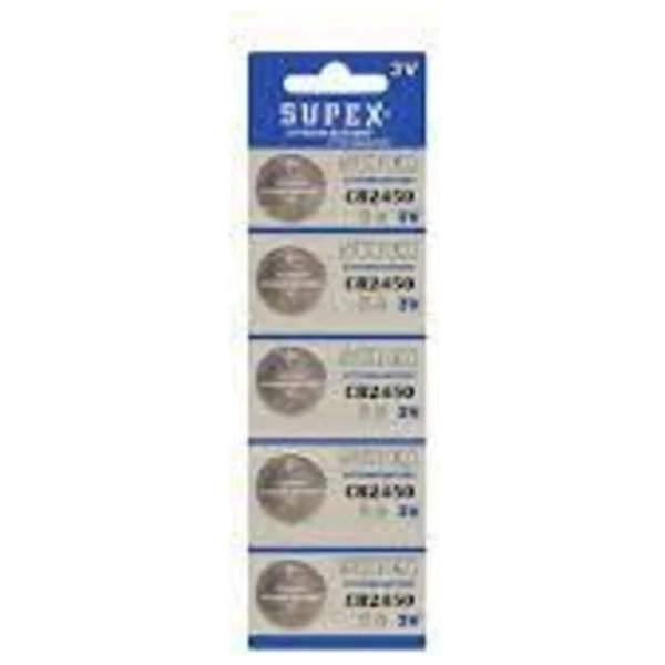 Supex Cr2450-C5 3v Lityum Düğme Pil 5'li - Görsel 7