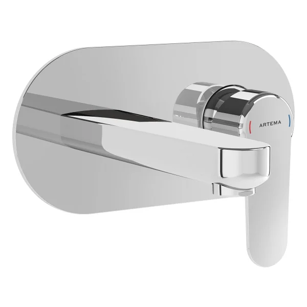 Artema Root Round A42721 Krom Ankastre Lavabo Bataryası - Görsel 9