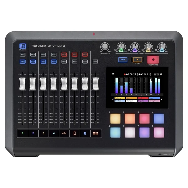 Tascam Mixcast 4 Podcast Mixer - Görsel 2