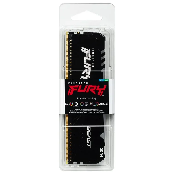 Kingston Fury Beast RGB 16 GB 3200 MHz Cl16 Kf432c16bb1a/16 DDR4 RAM - Görsel 4