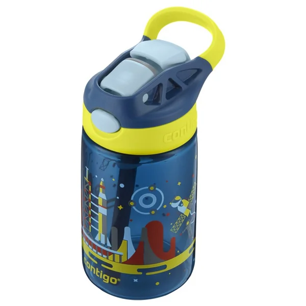 Contigo Gizmo Flip Çocuk Suluk 420 Ml Tritan Malzeme Mavi Bpa'sız Hafif Ve Dayanıklı Tasarım - Görsel 3