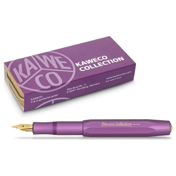 Kaweco 10002128 Collection Vibrant Violet M Uçlu Dolma Kalem - Görsel 2