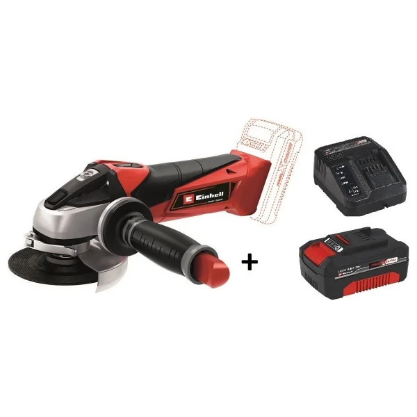 Einhell Te-Ag 18/115 Li Tek Akülü 4 Ah Taşlama Makinesi - Görsel 8