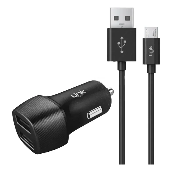 Linktech C491 Micro USB Kablolu Şarj Aleti - Görsel 2