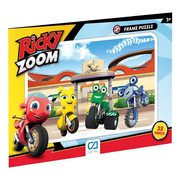 Ca Games Ricky Zoom 35 Parça Puzzle 5115 - Görsel 2