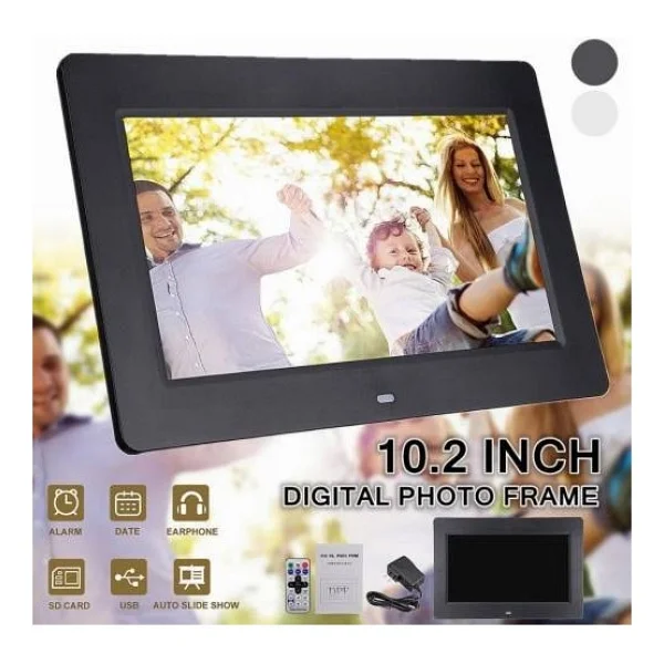 Kingboss Dijital Fotoğraf Çerçevesi Tft Lcd 10'' Ekran - Uzaktan Kumandalı - Görsel 3