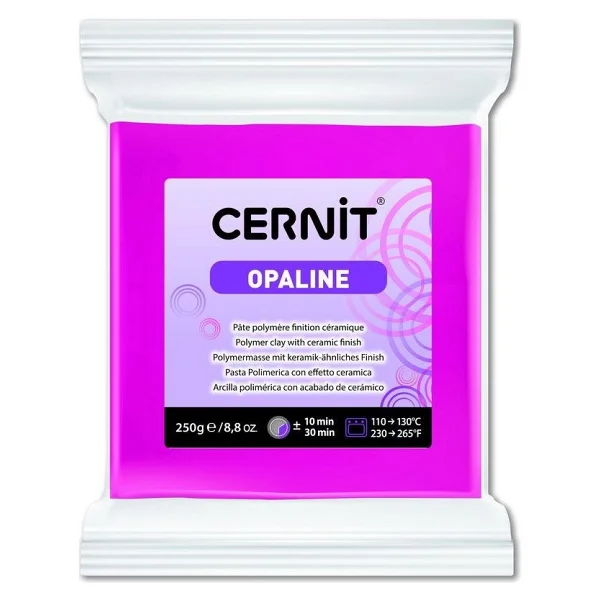 Cernit 460 Opaline Polimer Kil 250 Gr Magenta - Görsel 2