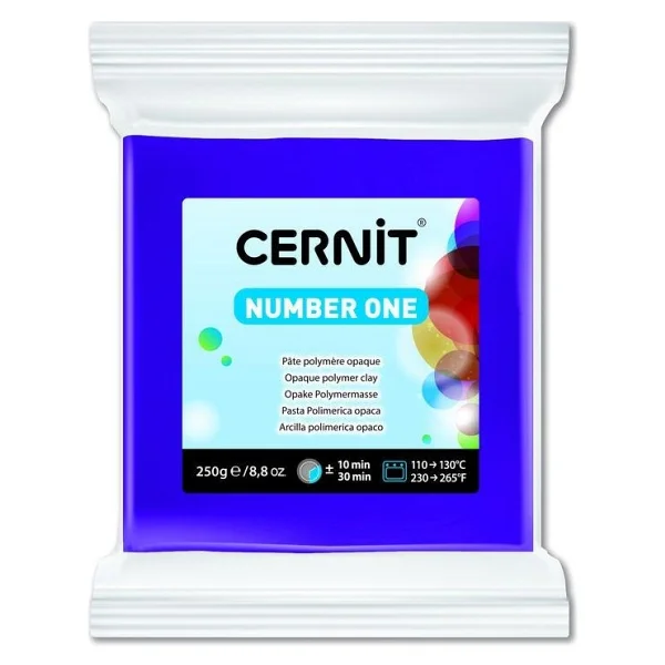 Cernit Number One Polimer Kil 250 Gr. 900 Violet - Görsel 2