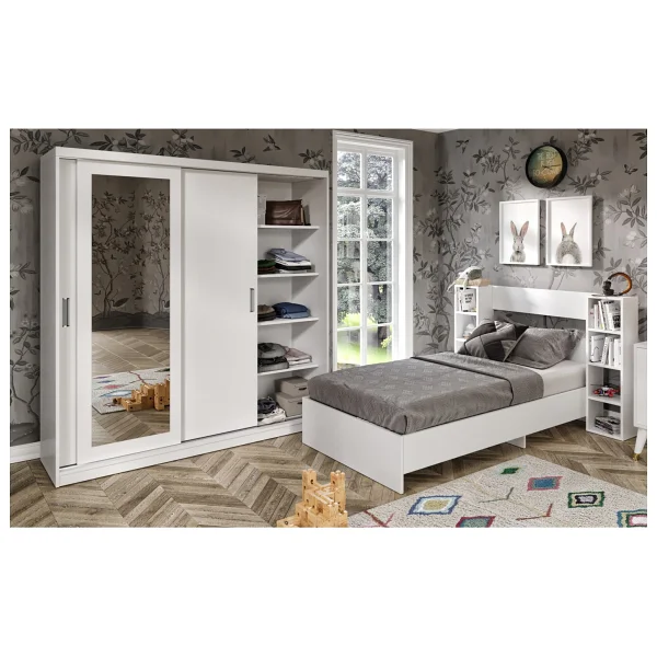 Kzn Home Anemon 3 Parçalı Tek Kişilik Mdf Genç Odası Takımı - Görsel 8