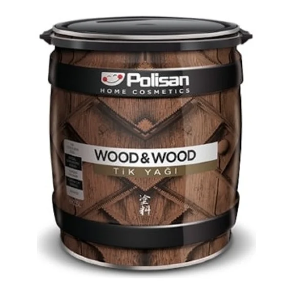 Polisan Wood Anti Aging 2.5 lt Tik Yağı - Görsel 2