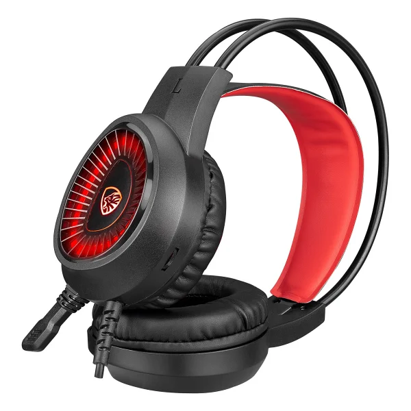 Hytech Hy-G1 Legend Kırmızı Kulak Üstü Oyuncu Kulaklığı - Görsel 3