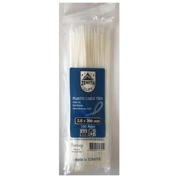 Zenith 3.6x300 Mm Kablo Bağı 100 Adet - Görsel 3