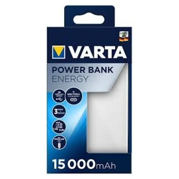 Varta Energy 57977 15000 mAh Hızlı Şarj Powerbank - Görsel 2