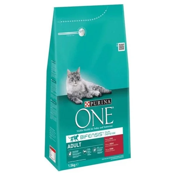 Purina One Sığır Etli 1.5 Kg Yetişkin Kedi Maması - Görsel 2