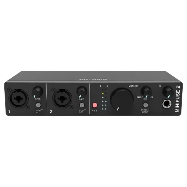 Arturia Minifuse 2 Black Ses Kartı - Görsel 3