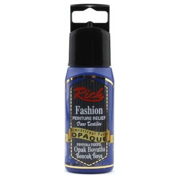 Rich Boyutlu Boncuk Boya 60 Ml. 007 Neon Mor - Görsel 4