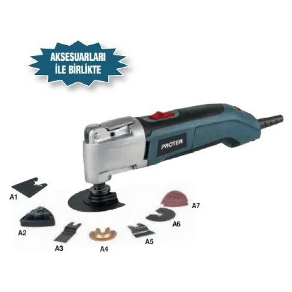 Proter PR-1001 Çok Amaçlı Kesme ve Raspalama Makinesi - Görsel 2