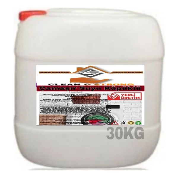 Strong & Clean Köpüklü Çamaşır Suyu 20 Lt - Görsel 2
