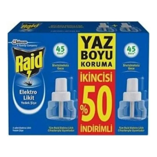 Raid Elektro Likit 2 Yedek 90 Gece - Görsel 2