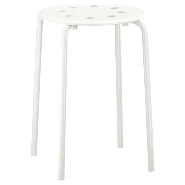 Ikea Marius Tabure Beyaz - Görsel 5