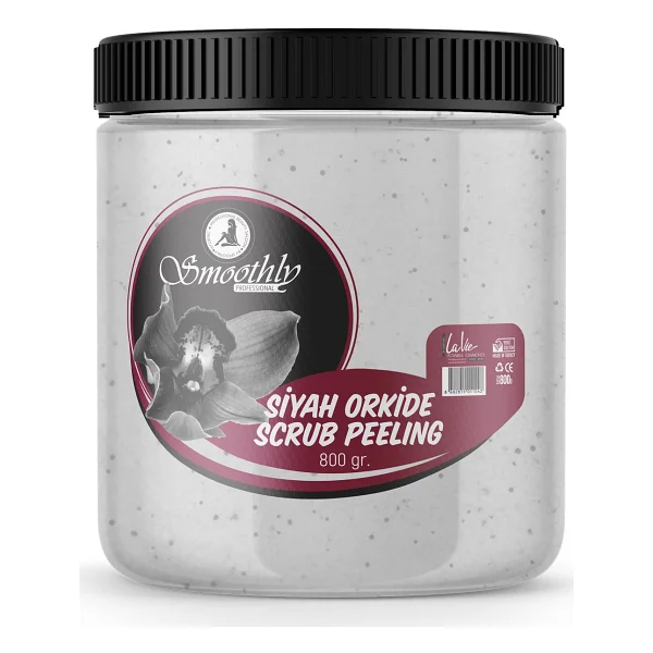 Smoothly Siyah Orkide Özlü Canlandırıcı & Yumuşatıcı El Ayak Ve Vücut Bakım Peelingi 800gr - Görsel 7