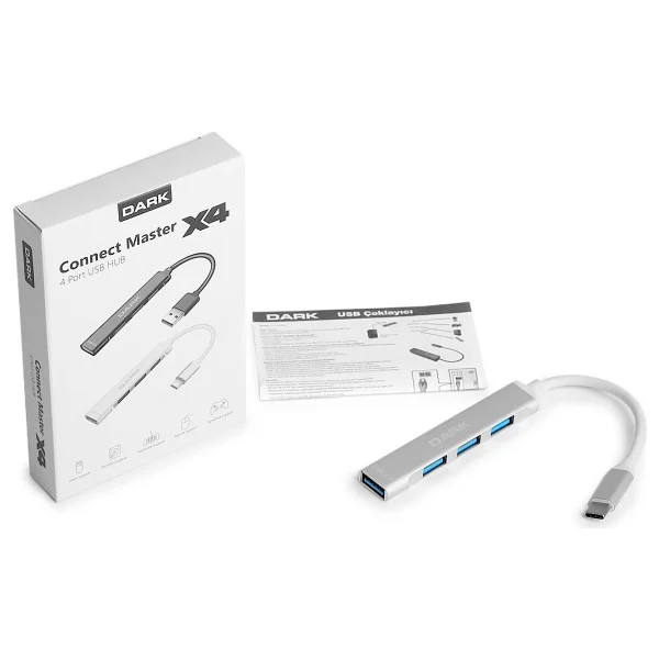 Dark Dk-Ac-Usb310c 4 Port USB Çoğaltıcı - Görsel 5