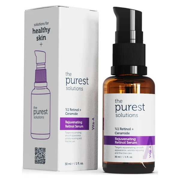 The Purest Solutions Rejuvenating Ceramide Yaşlanma Karşıtı %1 30 Ml Retinol Serum - Görsel 7