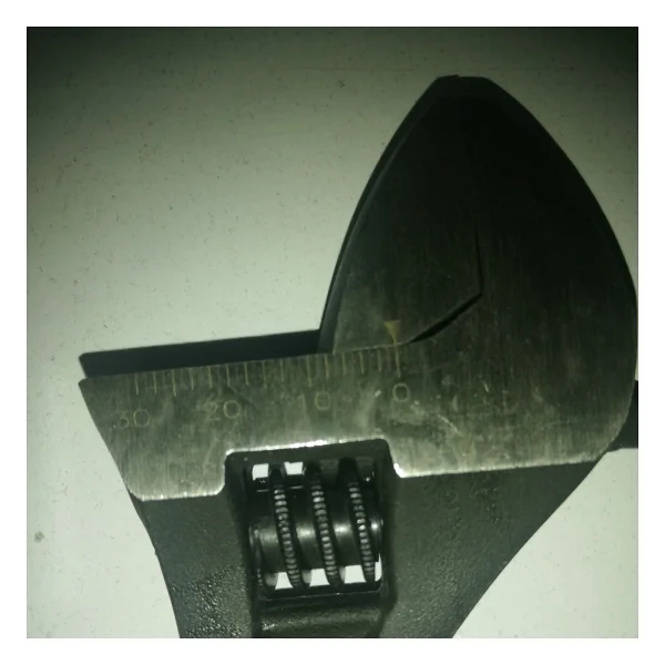 Ceta Form B21-250b 10'' 250 Mm Kurbağacık Anahtar - Görsel 2
