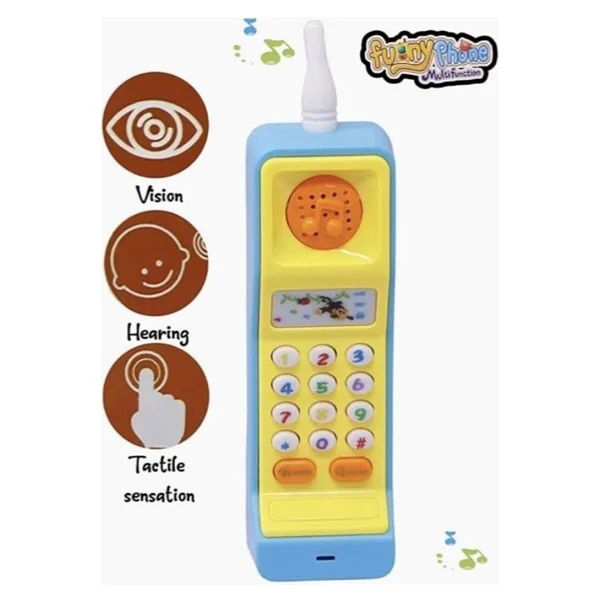 Kayyum Oyuncak Sesli Işıklı Eğitici Telsiz Telefon 5010 - Görsel 2