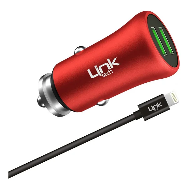Linktech M582 12 W Lightning Kablolu Araç Şarj Aleti - Görsel 4