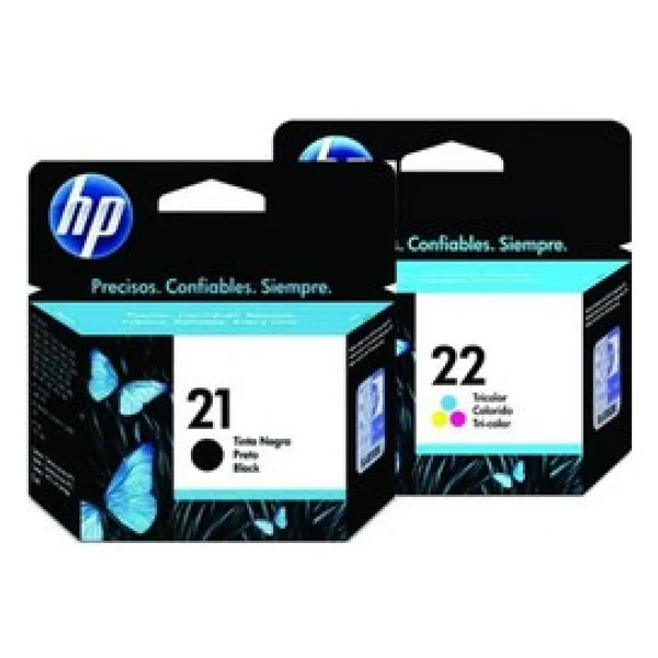 Hp 21 Sd367ae Renkli + Siyah 2'li Set Kartuş - Görsel 2