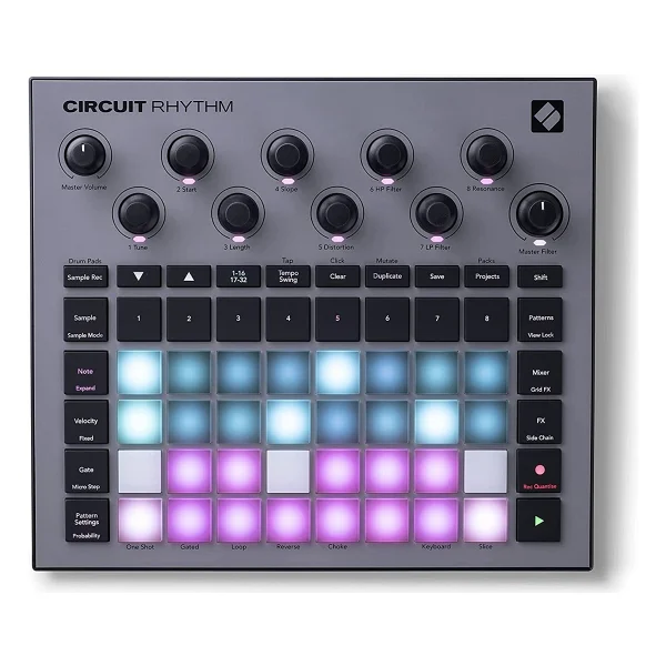 Novation Circuit Rhythm Groovebox Synthesizer - Görsel 6