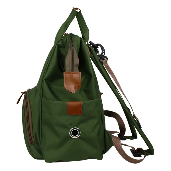 Stylo Monaco Baby Bag Baskılı Anne Bebek Bakım Sırt Çantası - Görsel 5