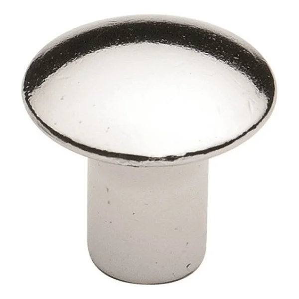 Özsan Küçük Düz Düğme Krom 19 Mm - Görsel 2