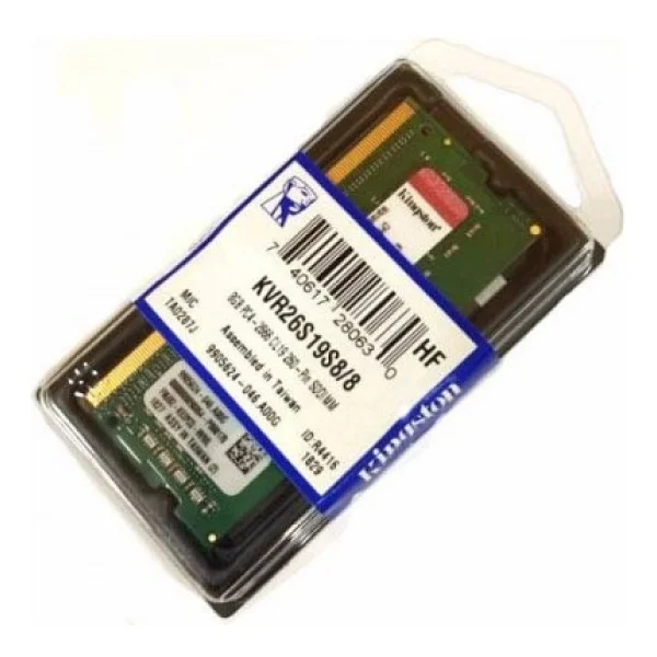 Kingston 8 GB 2666 MHz Cl19 Kvr26s19s8/8 DDR4 RAM - Görsel 2