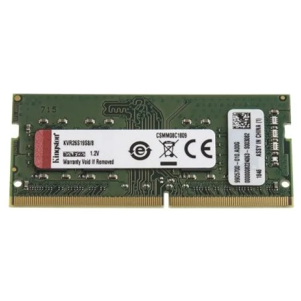 Kingston 8 GB 2666 MHz Cl19 Kvr26s19s8/8 DDR4 RAM - Görsel 3