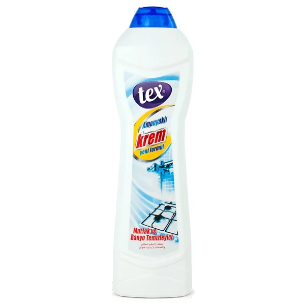 Tex Amonyaklı 750 Gr Krem Mutfak, Banyo Temizleyici - Görsel 2