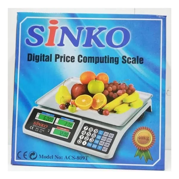 Sinkon Acs-809t 40 Kg Elektronik Terazi - Görsel 2