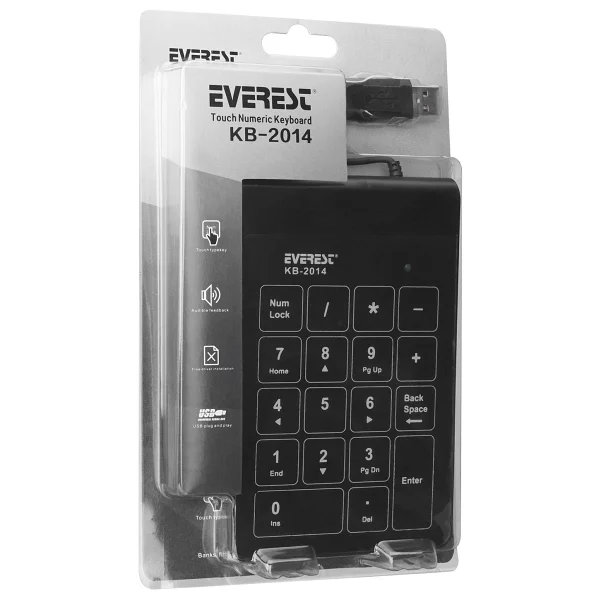 Everest Kb-2014 Siyah Numerik Klavye - Görsel 5
