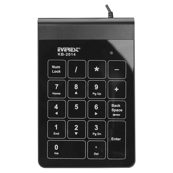 Everest Kb-2014 Siyah Numerik Klavye - Görsel 2