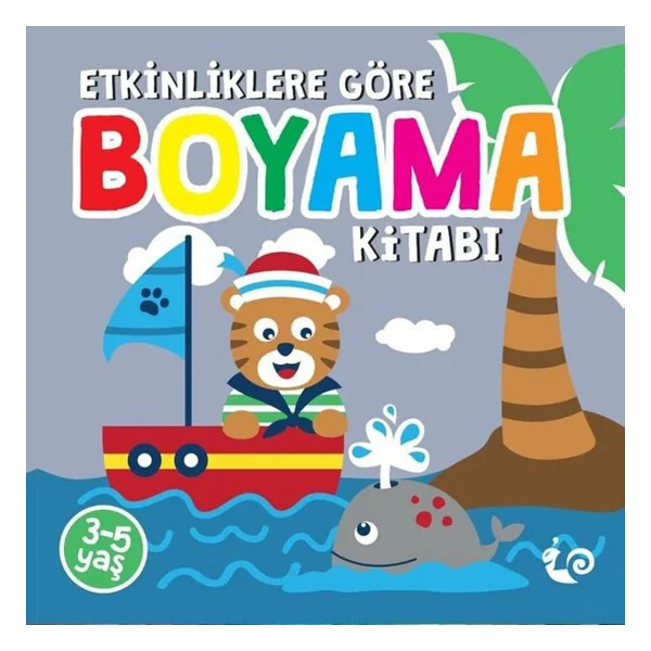 Etkinliklere Göre Boyama Kitabı - Gri - Kolektif - Görsel 2