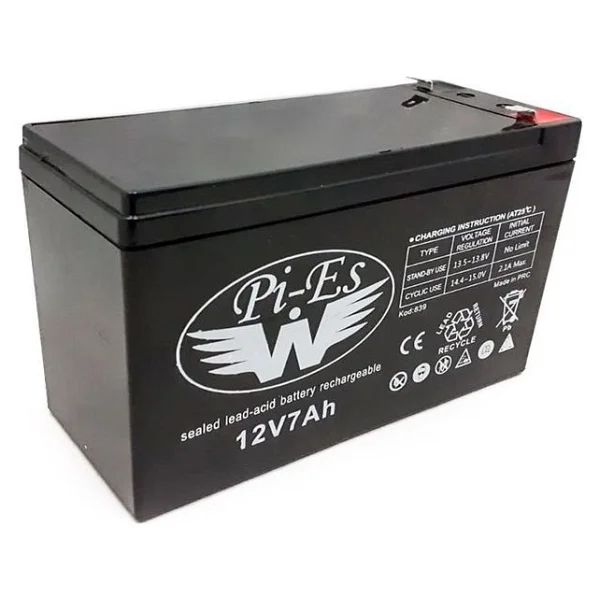 Ttec Çocuk Akülü Araba Için 12 Volt 7 Amper Kuru Tip Akü Herzaman Yeni Tarihli Akü 12v 7ah 20hr - Görsel 4