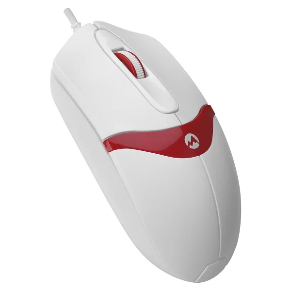 Everest Sm-220 Beyaz-Gri Optik Kablolu Mouse - Görsel 10