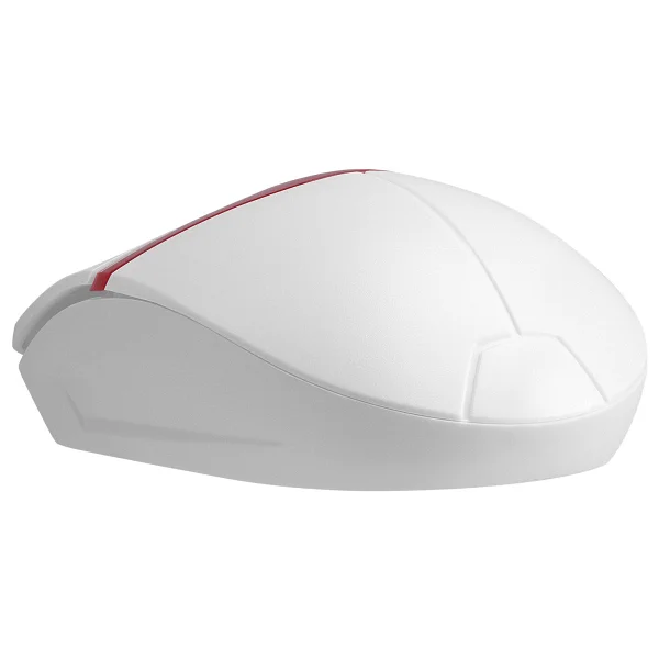 Everest Sm-220 Beyaz-Kırmızı Optik Kablolu Mouse - Görsel 6