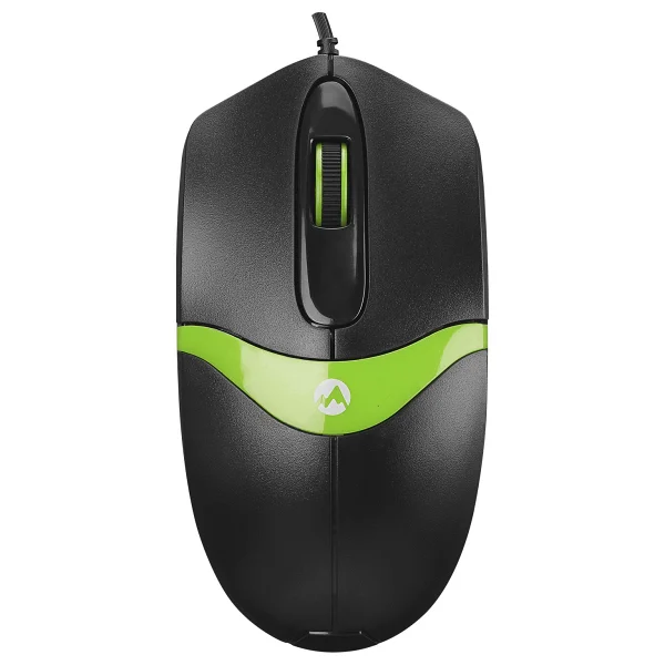 Everest Sm-220 Siyah-Yeşil Optik Kablolu Mouse - Görsel 2