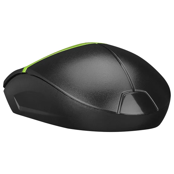 Everest Sm-220 Siyah-Yeşil Optik Kablolu Mouse - Görsel 6