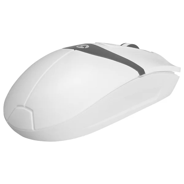 Everest Sm-220 Beyaz-Gri Optik Kablolu Mouse - Görsel 5